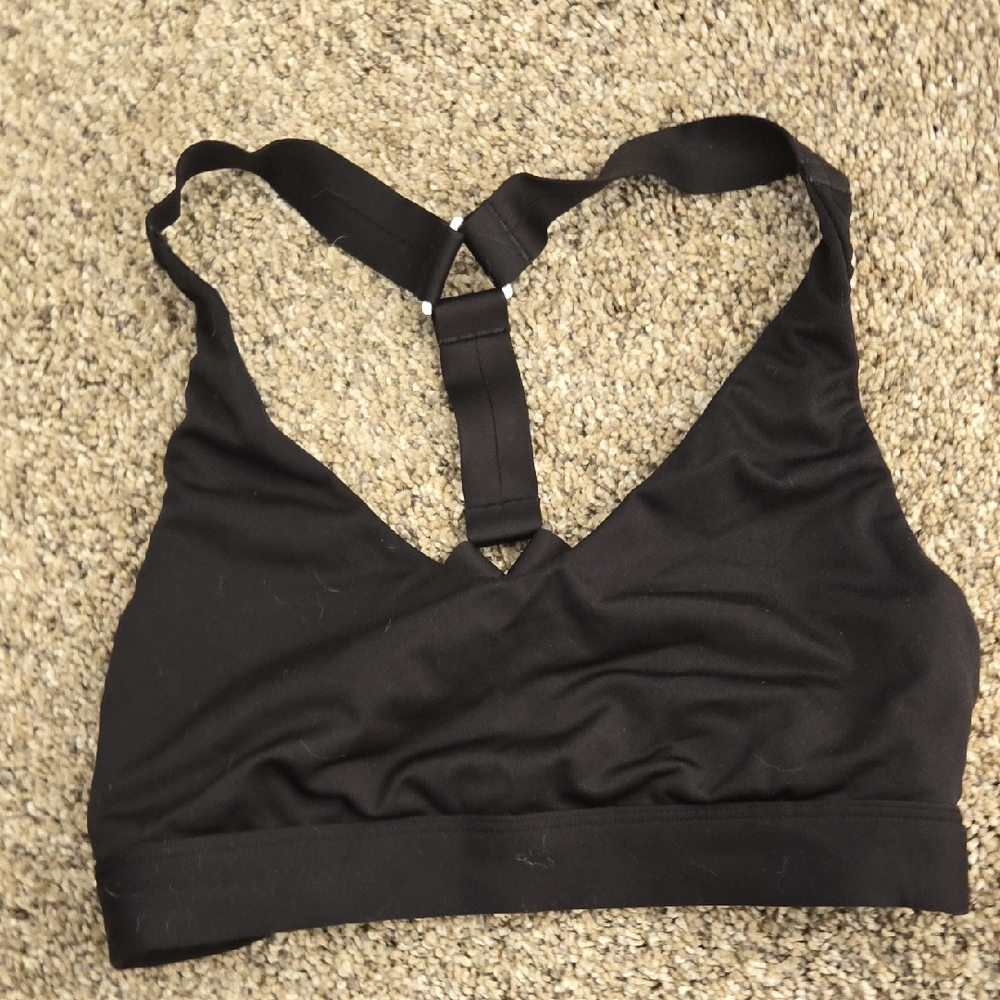 Athleta Black Sports Bra Racerback Intimates